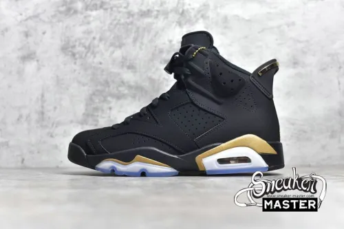 NIKE AIR JORDAN 6 DEFINING MOMENTS BLACK/METALLIC GOLD CT4954-007