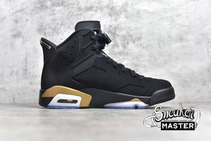 NIKE AIR JORDAN 6 DEFINING MOMENTS BLACK/METALLIC GOLD CT4954-007