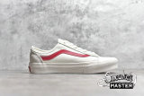 VANS STYLE 36 DECON SF MARSHMALLOW MARSHMALLOW/RACING RED VN0A3DZ3OXS