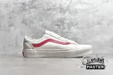 VANS STYLE 36 DECON SF MARSHMALLOW MARSHMALLOW/RACING RED VN0A3DZ3OXS