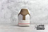 NIKE AIR FORCE 1 LOW BEIGE/KHAKI/RED 808788-998