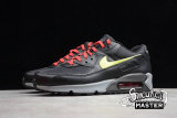 NIKE AIR MAX 90 NEW YORK CITY PACK BLACK/SMOKE GREY-UNIVERSITY RED-SPEED YELLOW CW1408-001
