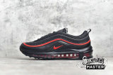 NIKE AIR MAX 97 VALENTINES DAY BLACK/METALLIC SILVER/UNIVERSITY RED CU9990-001