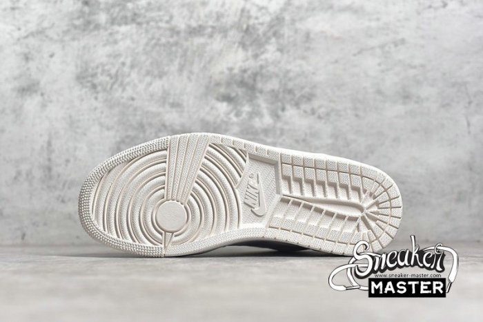 NIKE AIR JORDAN 1 LOW PARIS WHITE/SKY GREY/FOOTBALL GREY CV3043-100