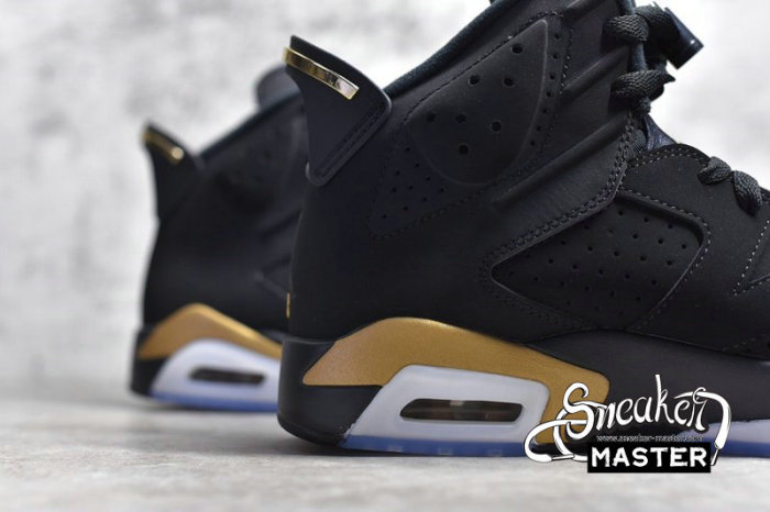 NIKE AIR JORDAN 6 DEFINING MOMENTS BLACK/METALLIC GOLD CT4954-007
