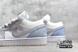 NIKE AIR JORDAN 1 LOW PARIS WHITE/SKY GREY/FOOTBALL GREY CV3043-100