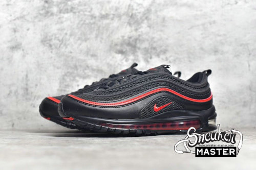 NIKE AIR MAX 97 VALENTINES DAY BLACK/METALLIC SILVER/UNIVERSITY RED CU9990-001