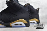 NIKE AIR JORDAN 6 DEFINING MOMENTS BLACK/METALLIC GOLD CT4954-007