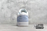 NIKE AIR JORDAN 1 LOW PARIS WHITE/SKY GREY/FOOTBALL GREY CV3043-100