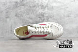 VANS STYLE 36 DECON SF MARSHMALLOW MARSHMALLOW/RACING RED VN0A3DZ3OXS