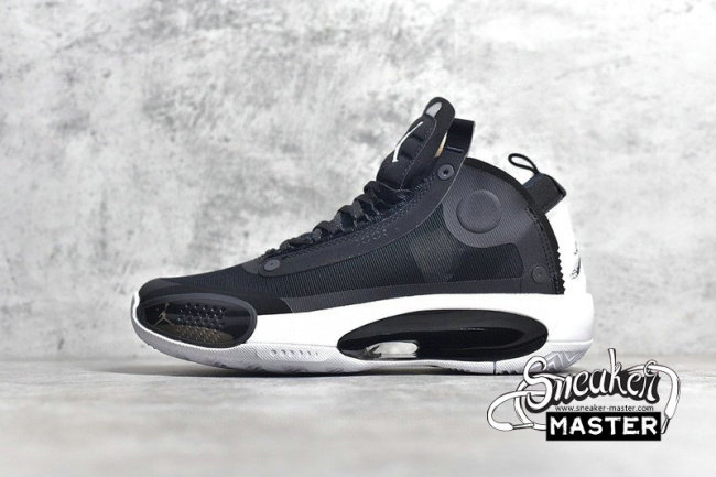 NIKE AIR JORDAN XXXIV ECLIPSE BLACK/BLACK/WHITE BQ3381-001