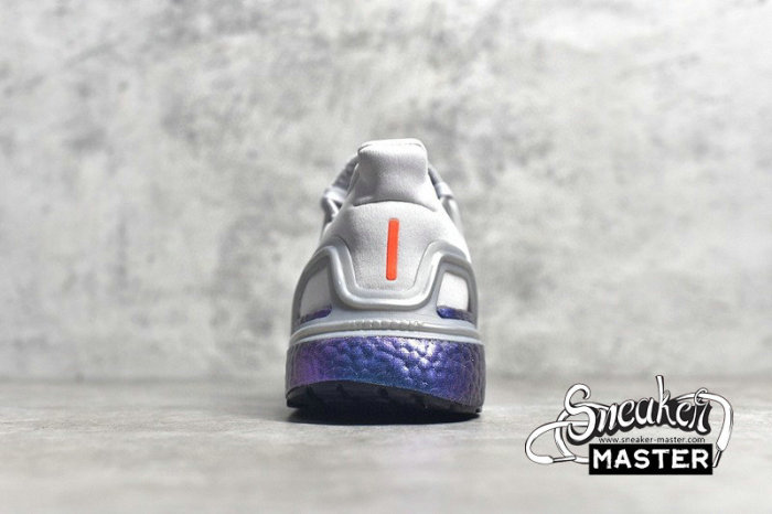 ADIDAS ULTRA BOOST 20 CONSORTIUM SHOES DASH GREY/GREY THREE/BOOST BLUE VIOLET METALLIC EG0755