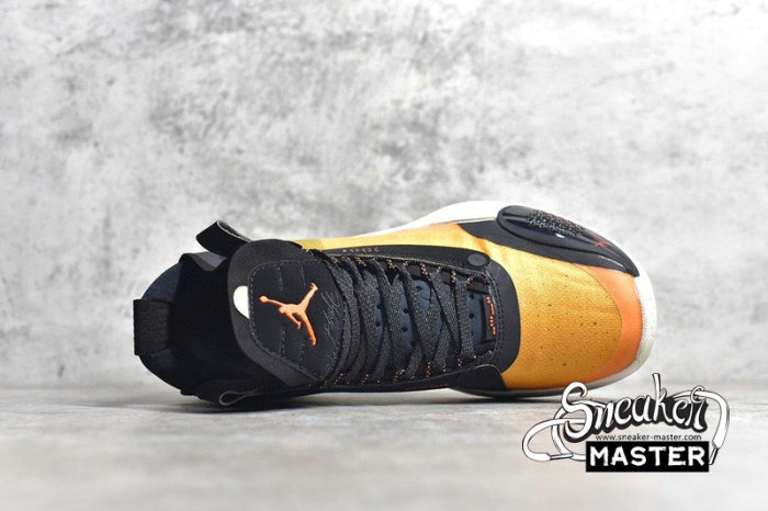 NIKE AIR JORDAN 34 PF AMBER RISE/METALLIC SILVER-BLACK BQ3381-800