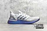 ADIDAS ULTRA BOOST 20 CONSORTIUM SHOES DASH GREY/GREY THREE/BOOST BLUE VIOLET METALLIC EG0755