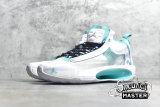 NIKE AIR JORDAN 34 GUO AILUN PE ECLIPSE WHITE/METALLIC SILVER/BLUE BQ3381-103