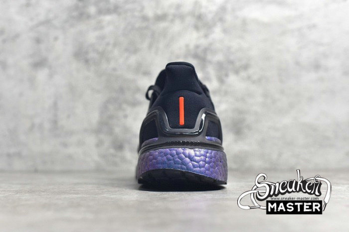 ADIDAS ULTRA BOOST 20 CONSORTIUM CORE BLACK/CORE BLACK/BLUE VIOLET METALLIC EG1341