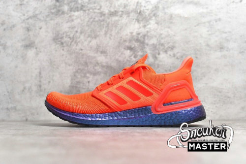 ADIDAS ULTRABOOST 20 SHOES SOLAR RED/SOLAR RED/BOOST BLUE VIOLET MET. FV8451