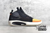 NIKE AIR JORDAN 34 PF AMBER RISE/METALLIC SILVER-BLACK BQ3381-800