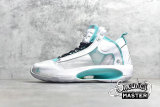 NIKE AIR JORDAN 34 GUO AILUN PE ECLIPSE WHITE/METALLIC SILVER/BLUE BQ3381-103