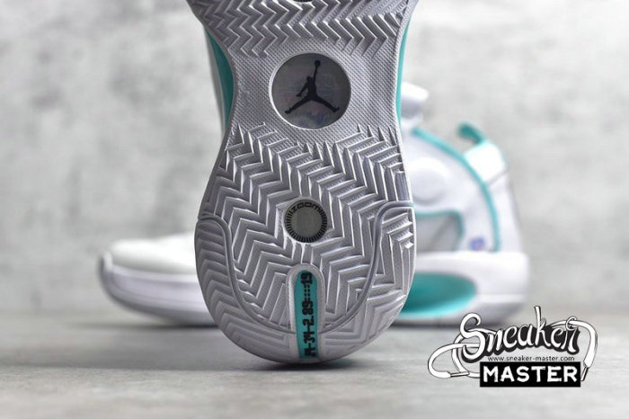 NIKE AIR JORDAN 34 GUO AILUN PE ECLIPSE WHITE/METALLIC SILVER/BLUE BQ3381-103