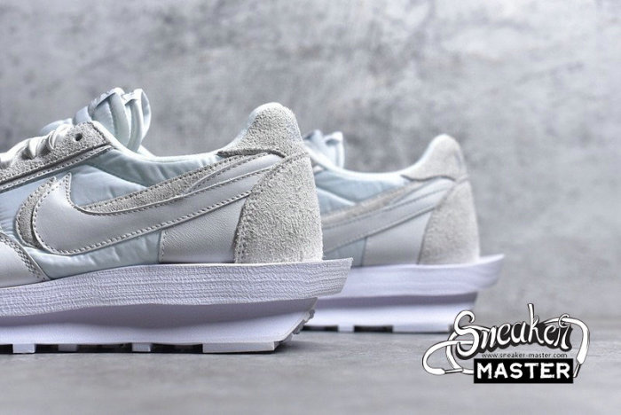 NIKE LDWAFFLE X SACAI WHITE NYLON WHITE/WHITE/WHITE BV0073-101