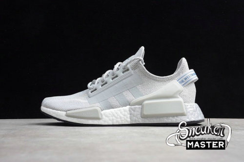 ADIDAS NMD_R1 V2 SHOES GREY TWO/SILVER METALLIC/CORE BLACK FW5328