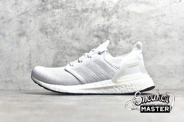 ADIDAS ULTRA BOOST 20 SHOES CLOUD WHITE/CLOUD WHITE/CLOUD WHITE EF1042