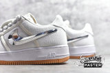 NIKE AIR FORCE 1 LOW X TRAVIS SCOTT WHITE/WHITE/WHITE AQ4211-100
