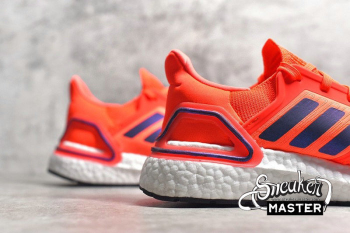 ADIDAS ULTRA BOOST 20 SOLAR RED/BOOST BLUE VIOLET MET./CLOUD WHITE FV8449