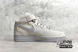 NIKE AIR FORCE 1 MID 07 BEIGE/WHITE/LIGHT GREY 315123-002