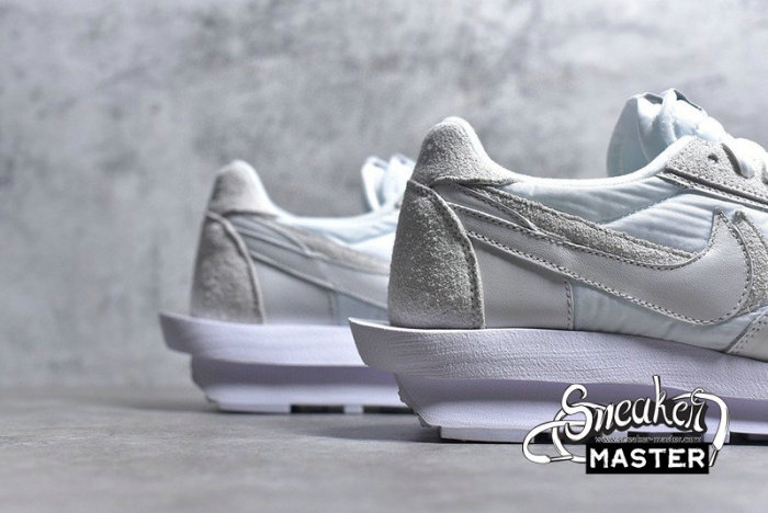 NIKE LDWAFFLE X SACAI WHITE NYLON WHITE/WHITE/WHITE BV0073-101