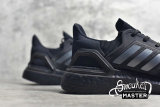 ADIDAS ULTRA BOOST 20 SHOES CORE BLACK/CORE BLACK/LIGHT GREY EF0702