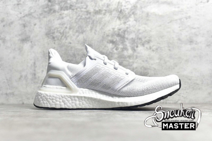 ADIDAS ULTRA BOOST 20 SHOES CLOUD WHITE/CLOUD WHITE/CLOUD WHITE EF1042