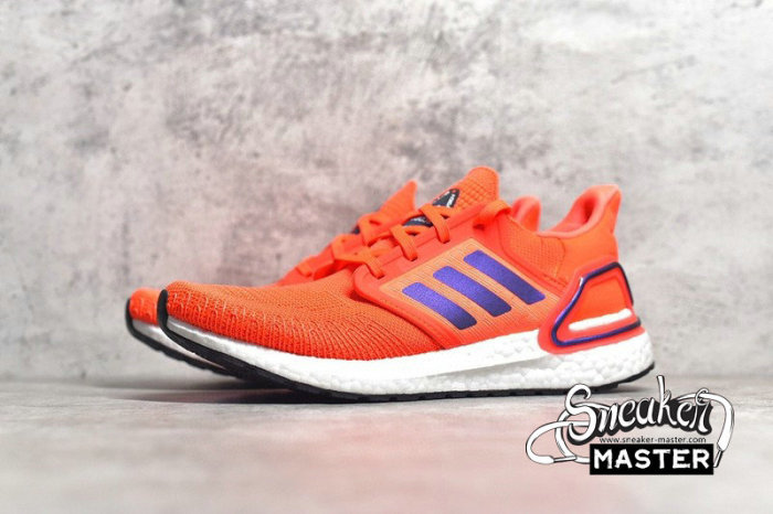 ADIDAS ULTRA BOOST 20 SOLAR RED/BOOST BLUE VIOLET MET./CLOUD WHITE FV8449