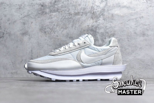 NIKE LDWAFFLE X SACAI WHITE NYLON WHITE/WHITE/WHITE BV0073-101