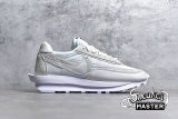 NIKE LDWAFFLE X SACAI WHITE NYLON WHITE/WHITE/WHITE BV0073-101