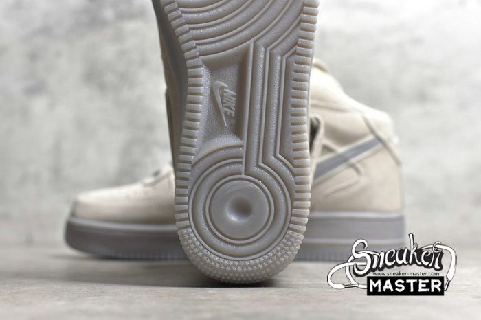 NIKE AIR FORCE 1 MID 07 BEIGE/WHITE/LIGHT GREY 315123-002