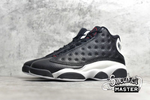 NIKE AIR JORDAN 13 RETRO REVERSE HE GOT GAME BLACK/GYM RED-WHITE 414571-061