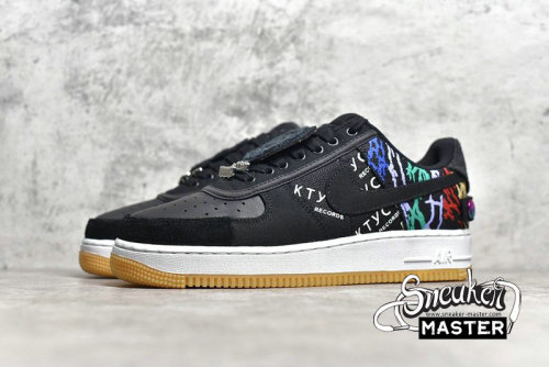NIKE TRAVIS SCOTT X AIR FORCE 1 LOW ASTROWORLD BLACK/MULTI-COLOR CN2405-001