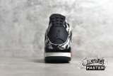 NIKE AIR JORDAN 4 TATTOO BLACK/FIRE RED/BLACK/WHITE BQ0897-006