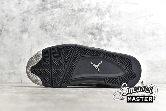 NIKE AIR JORDAN 4 RETRO LS OREO BLACK/TECH GREY-BLACK 314254-003
