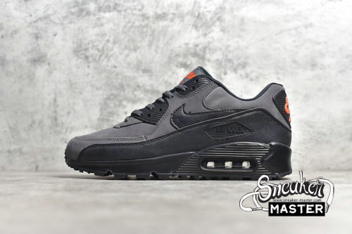 NK AIR MAX 90 ESSENTIAL GREY SUEDE DARK GREY/BLACK/COSMIC CLAY AJ1285-025