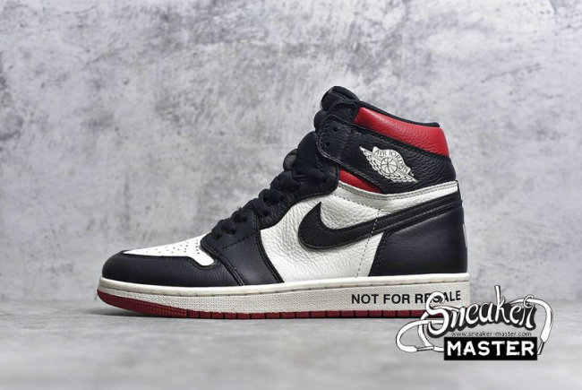 NIKE AIR JORDAN 1 RETRO HIGH OG NRG NOT FOR RESALE SAIL/BLACK-VARSITY RED 861428-106