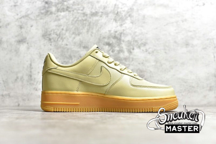 NIKE AIR FORCE 1 LOW X GORE-TEX LIGHT GREEN/BLACK/WHEAT CK2630-100
