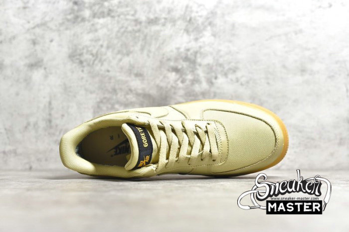 NIKE AIR FORCE 1 LOW X GORE-TEX LIGHT GREEN/BLACK/WHEAT CK2630-100