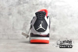 NIKE AIR JORDAN 4 RETRO PALE CITRON WHITE/BLACK-BRIGHT CRIMSON-PALE CITRON 308497-116