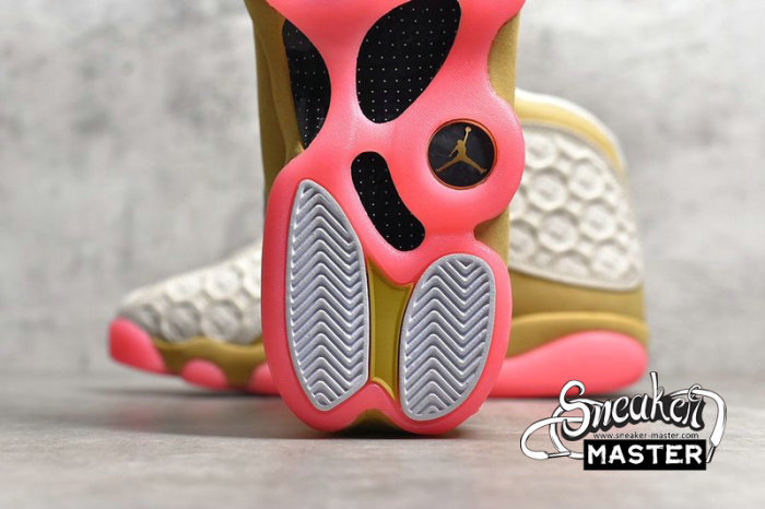 NIKE AIR JORDAN 13 RETRO CHINESE NEW YEAR PALE IVORY/BLACK/DIGITAL PINK/CLUB GOLD CW4409-100