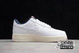 NIKE KITH X AIR FORCE 1 LOW 07 WHITE/NAVY BLUE/GREEN CU2980-193