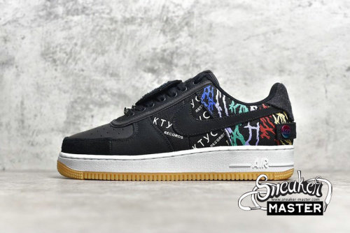 NIKE TRAVIS SCOTT X AIR FORCE 1 LOW ASTROWORLD BLACK/MULTI-COLOR CN2405-001
