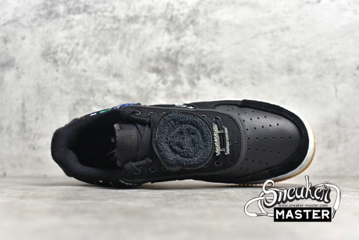 NIKE TRAVIS SCOTT X AIR FORCE 1 LOW ASTROWORLD BLACK/MULTI-COLOR CN2405-001